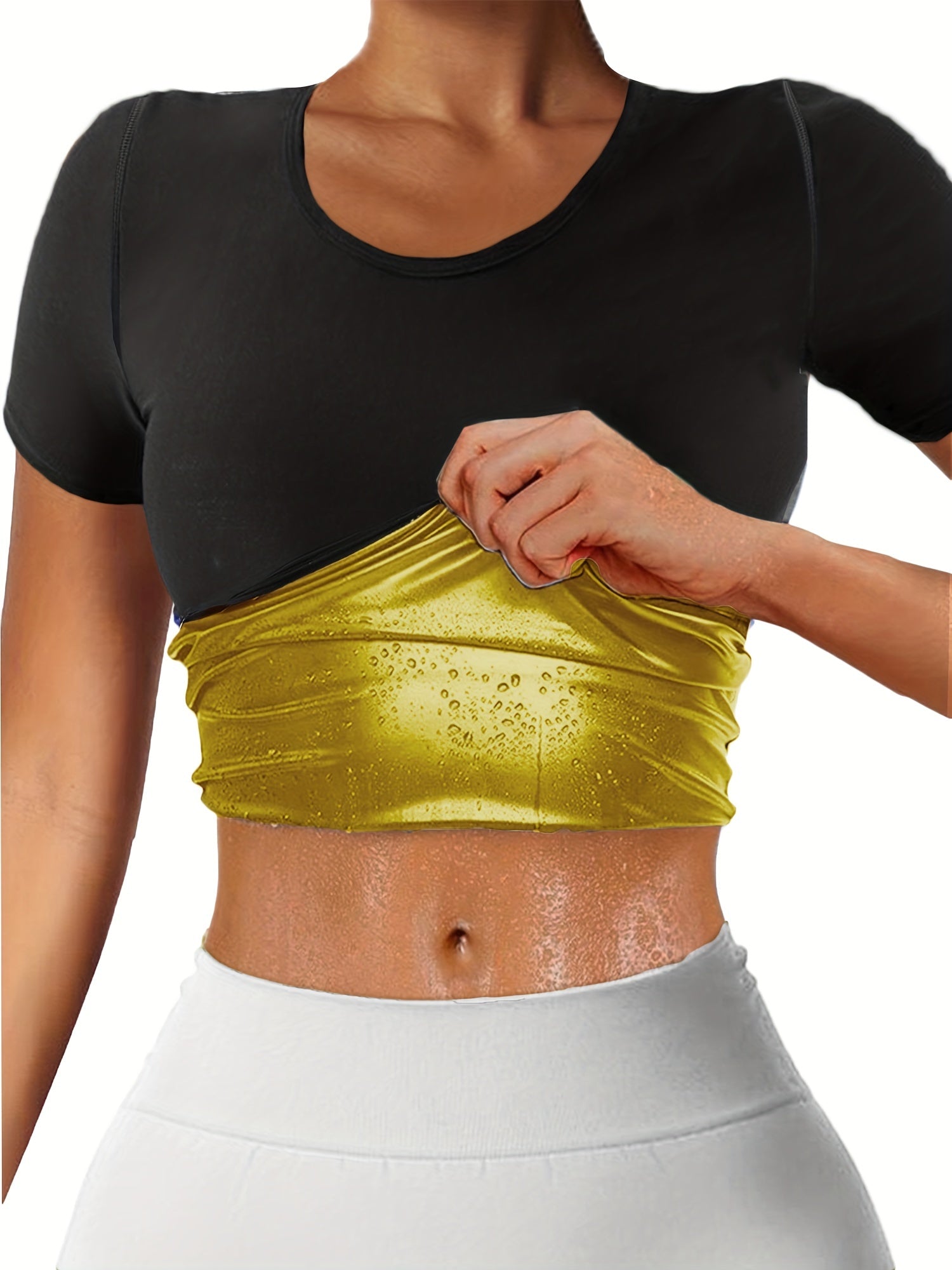 SculptDry Women’s Sweat-Wicking Short Sleeve Sports Shirt