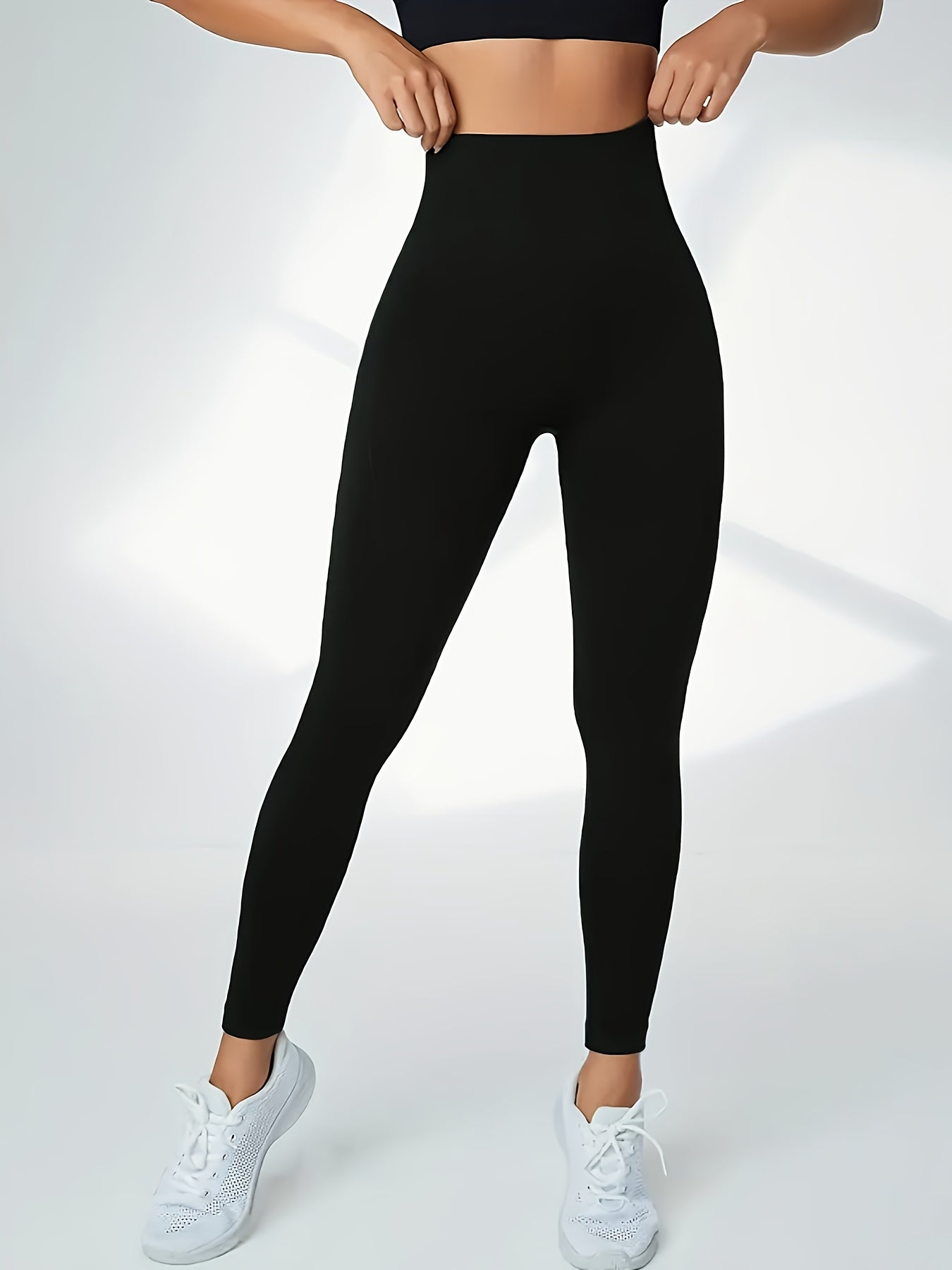 SculptFit High-Waist Compression Leggings
