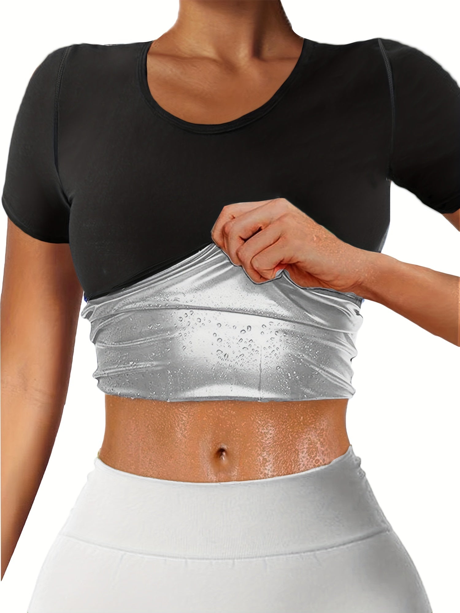 SculptDry Women’s Sweat-Wicking Short Sleeve Sports Shirt