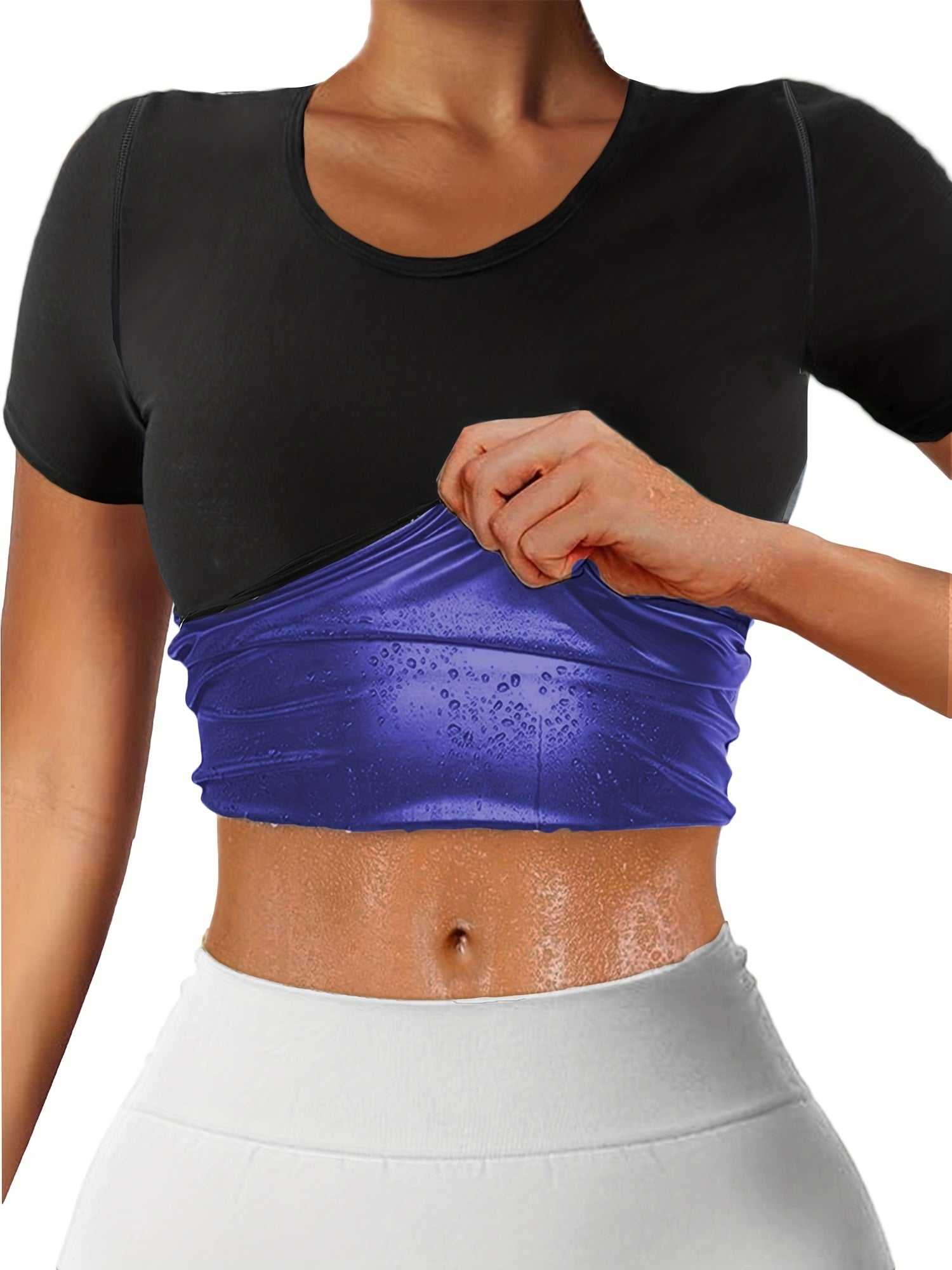 SculptDry Women’s Sweat-Wicking Short Sleeve Sports Shirt