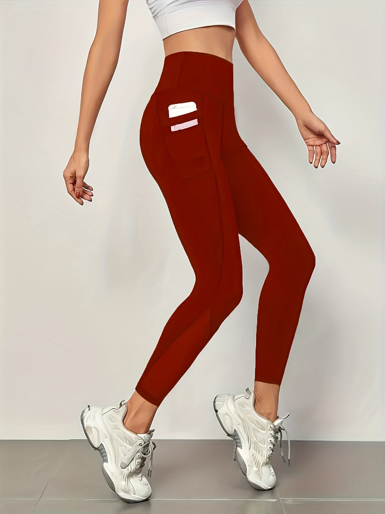 MeshFlex High-Waist Yoga Leggings