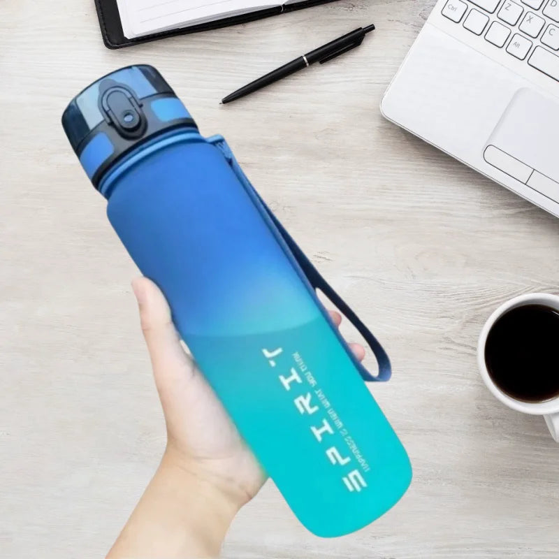Femme-Flex Motivational Sports Water Bottle  500ML/650ML/1000ML