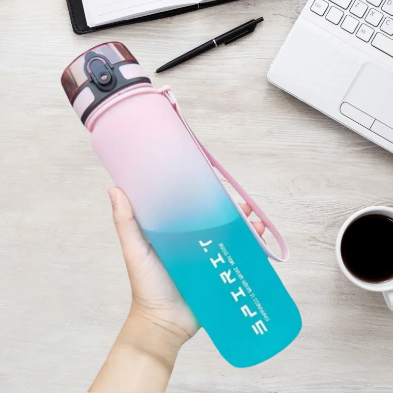 Femme-Flex Motivational Sports Water Bottle  500ML/650ML/1000ML