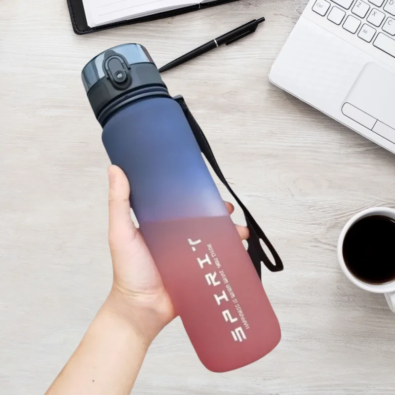 Femme-Flex Motivational Sports Water Bottle  500ML/650ML/1000ML