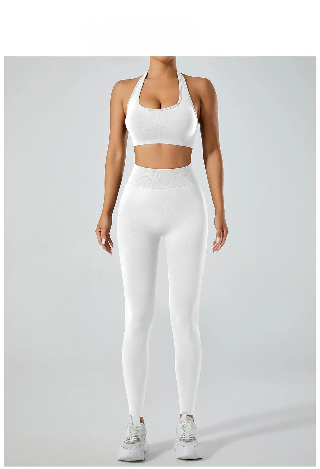 FlexFlow Seamless Yoga Set – Legging and sport Bra