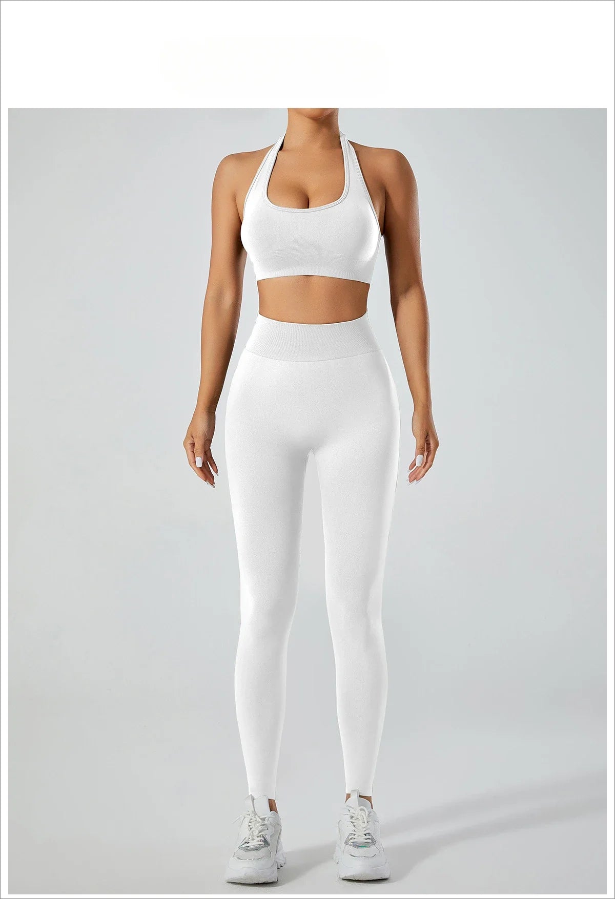 FlexFlow Seamless Yoga Set – Legging and sport Bra