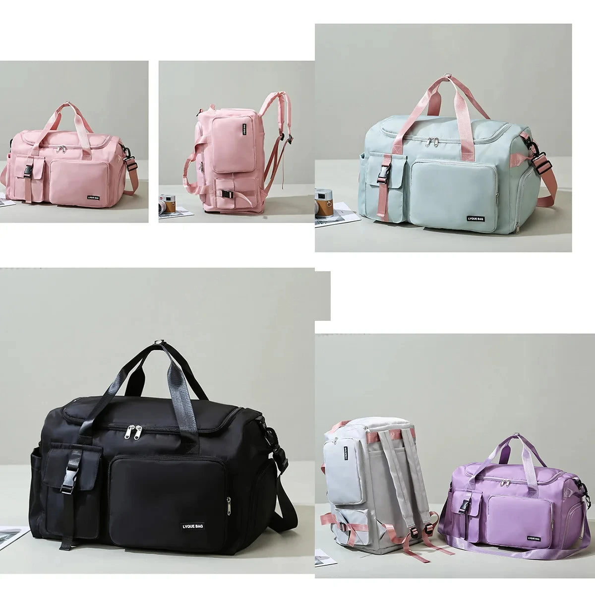 ActiveCarry Gym Backpack with Dry & Wet Compartments