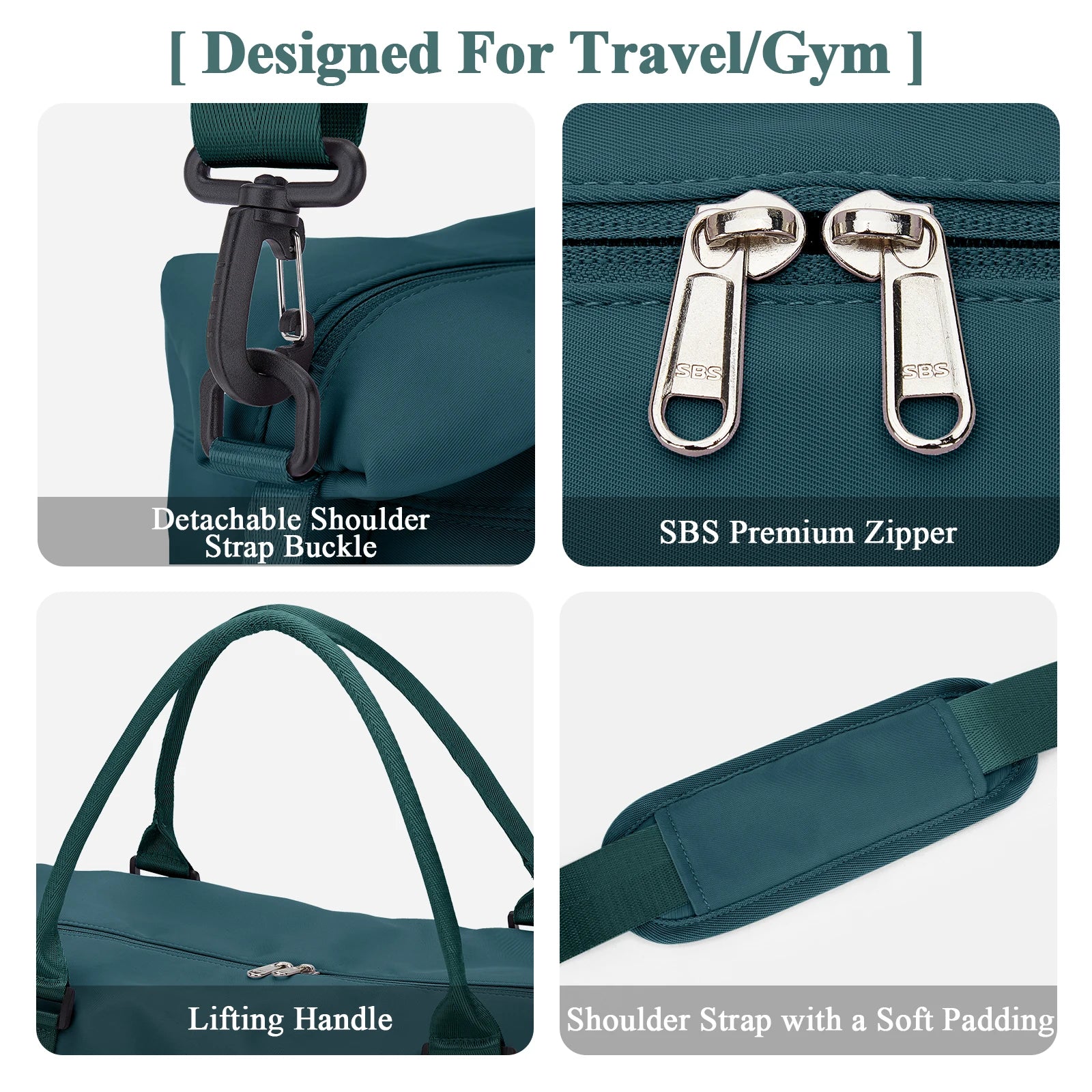 TravelEase Women’s Gym Duffel