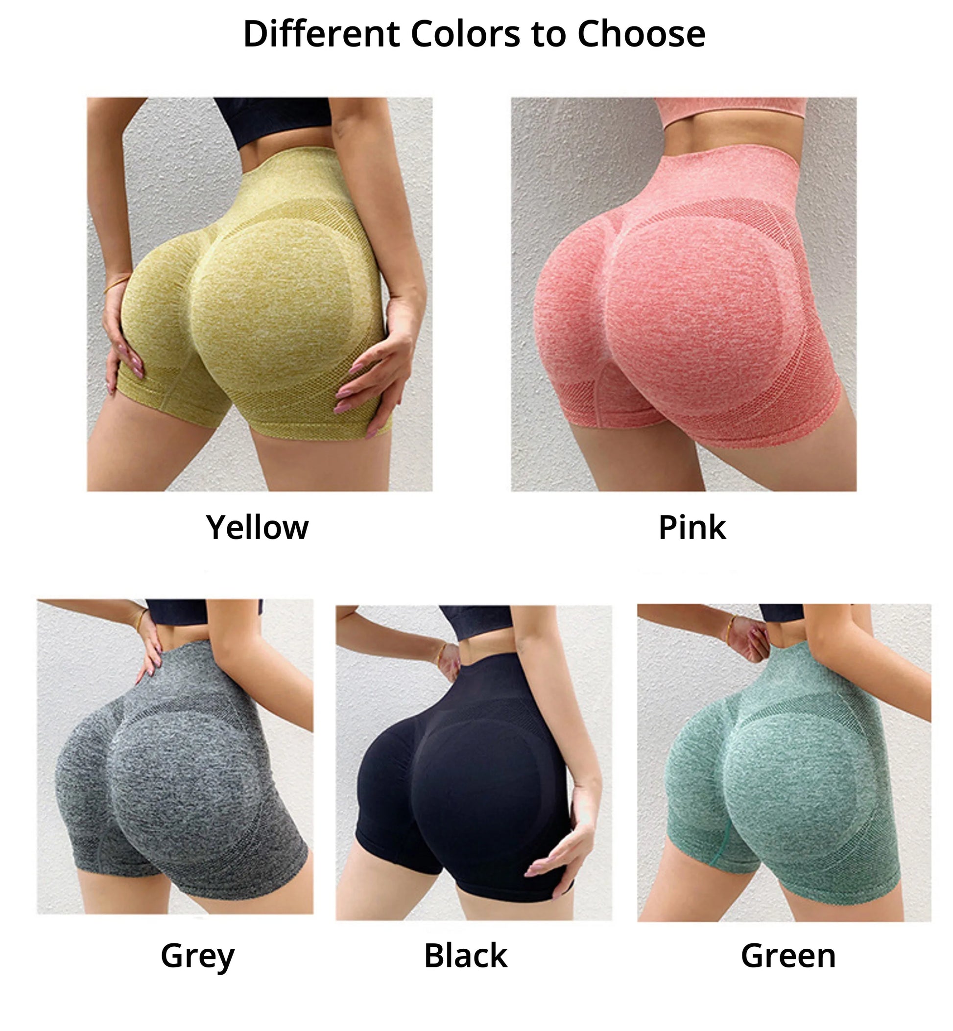 ScrunchFit Seamless High-Waist Leggings