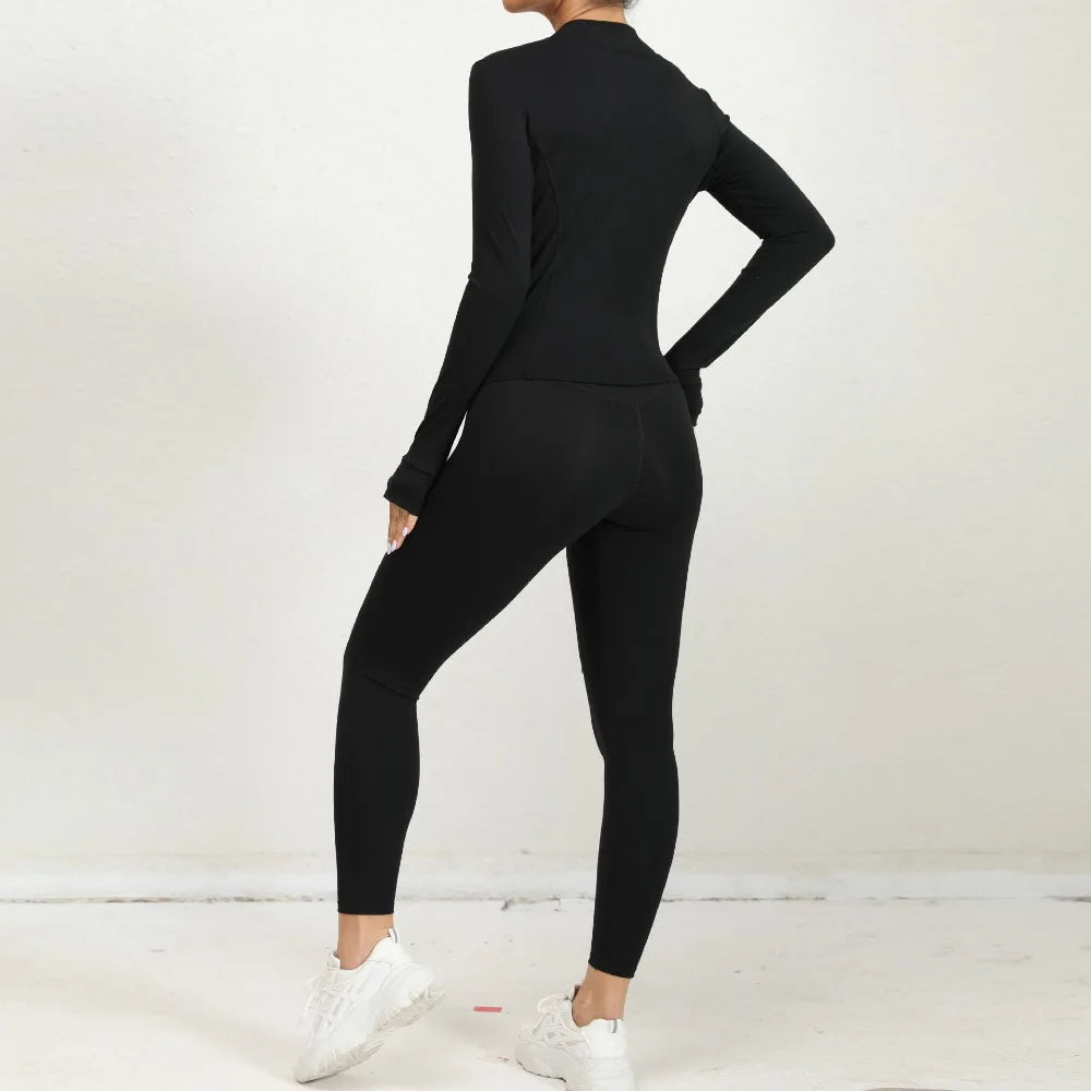 ActiveFlow 2-Piece Gym Set Jacket & Leggings