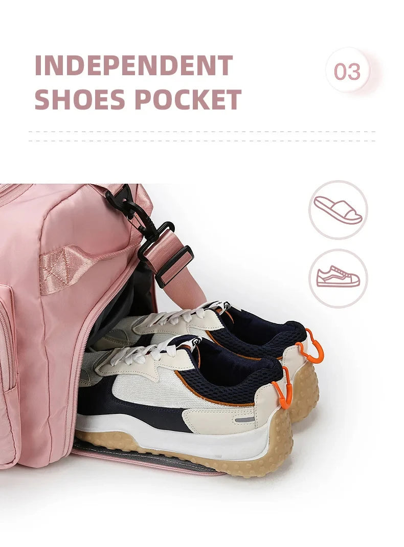 ActiveCarry Gym Backpack with Dry & Wet Compartments