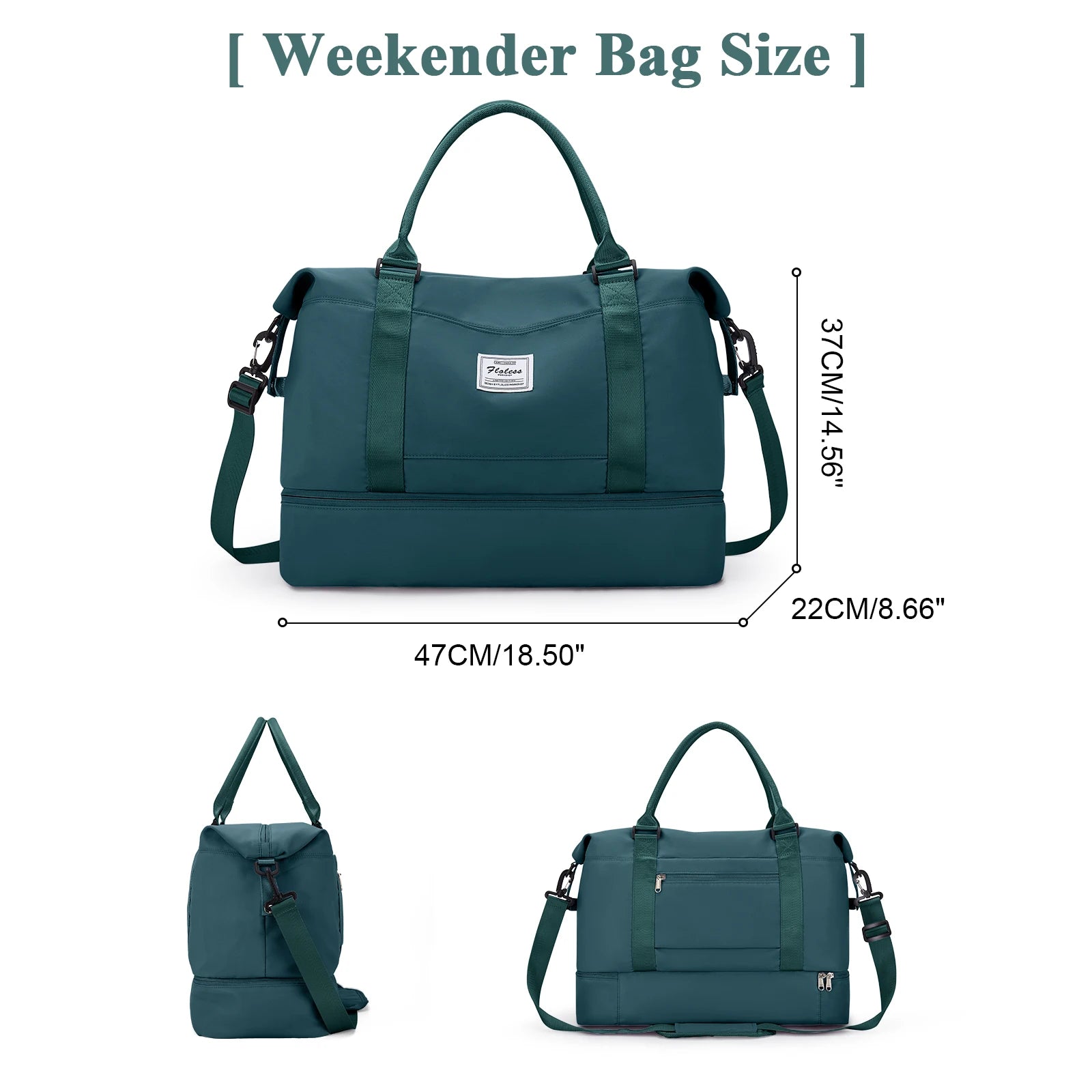 TravelEase Women’s Gym Duffel