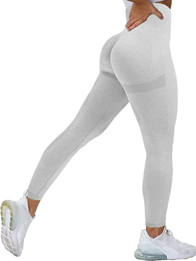 SculptFit Seamless High-Waist Push-Up Leggings  and Shorts