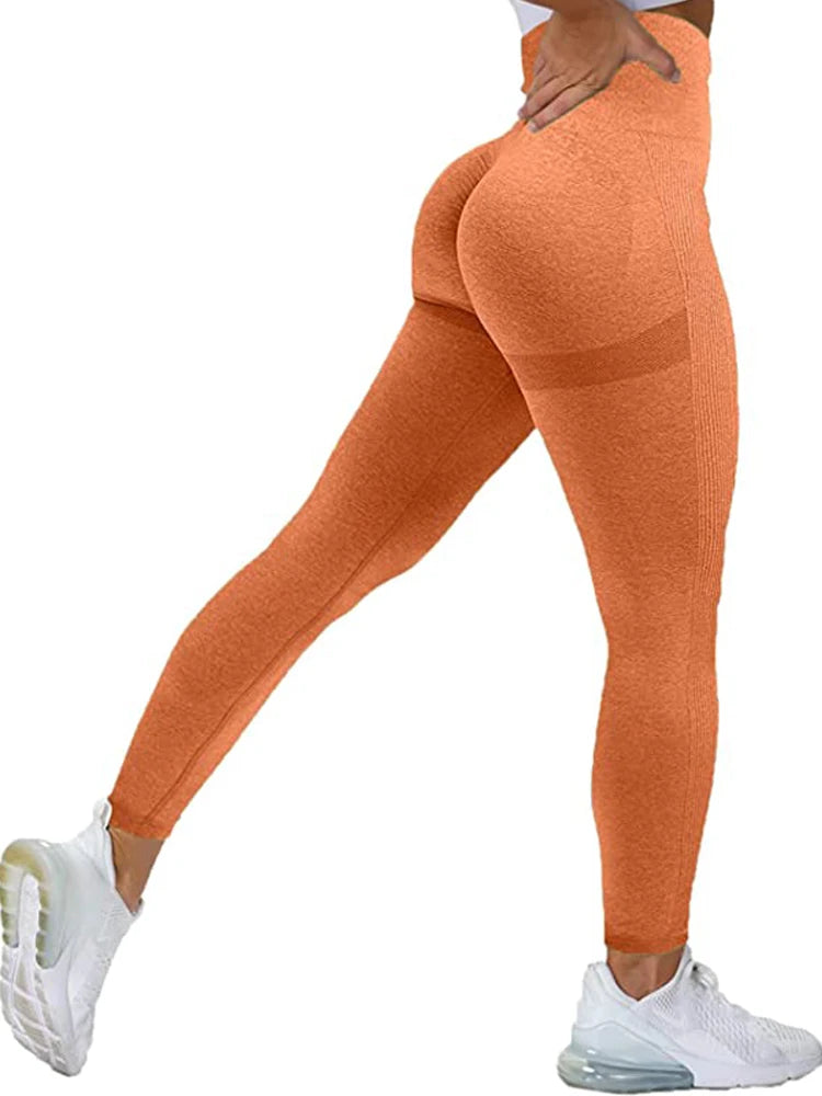 SculptFit Seamless High-Waist Push-Up Leggings  and Shorts