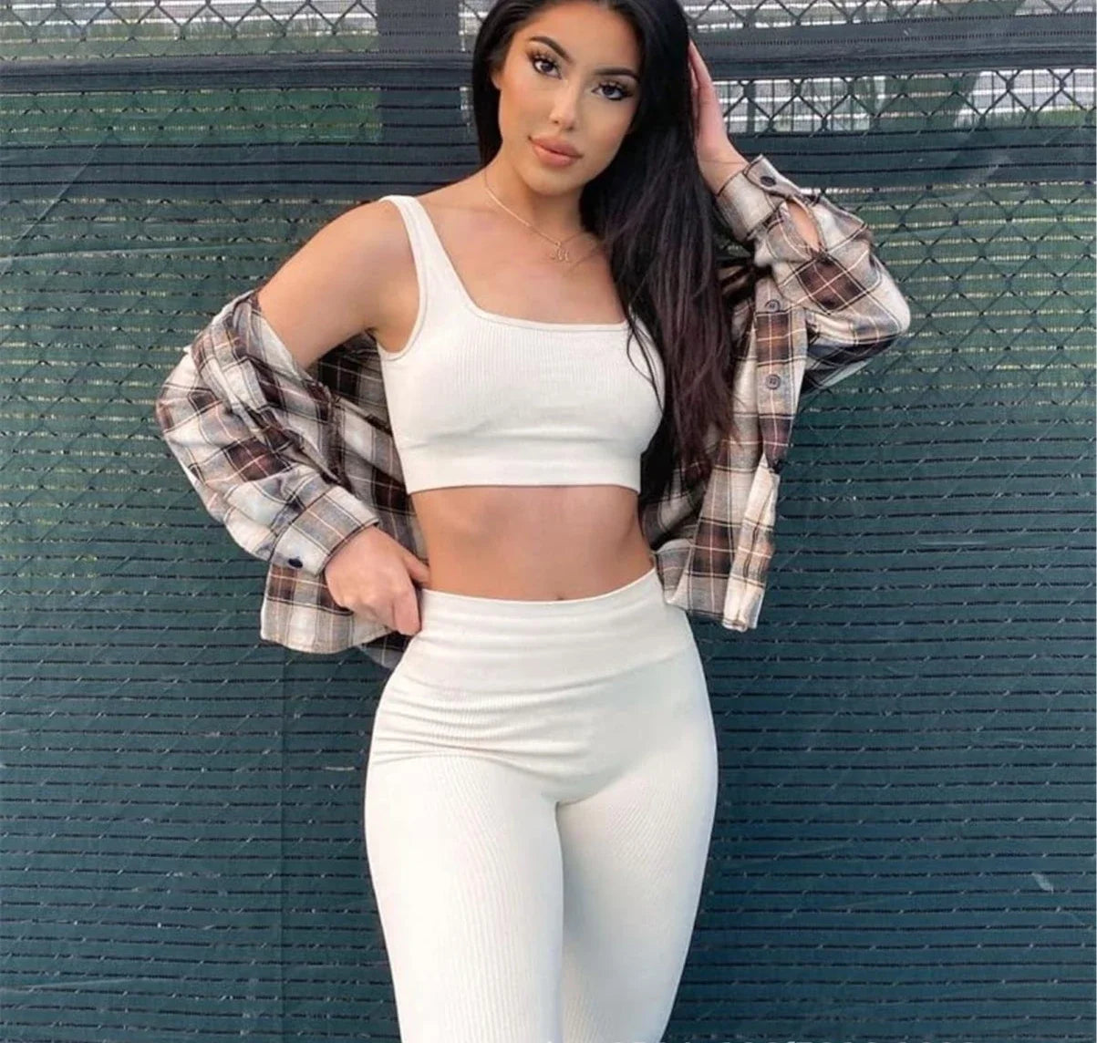 ThreadSculpt High-Waist Push-Up Leggings