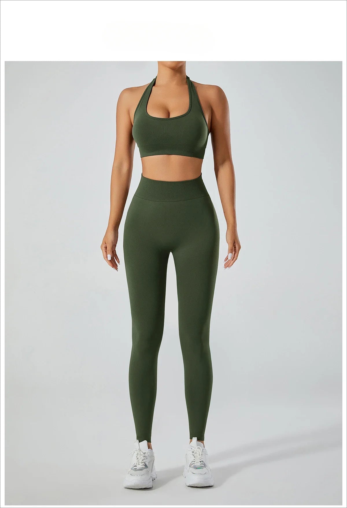 FlexFlow Seamless Yoga Set – Legging and sport Bra