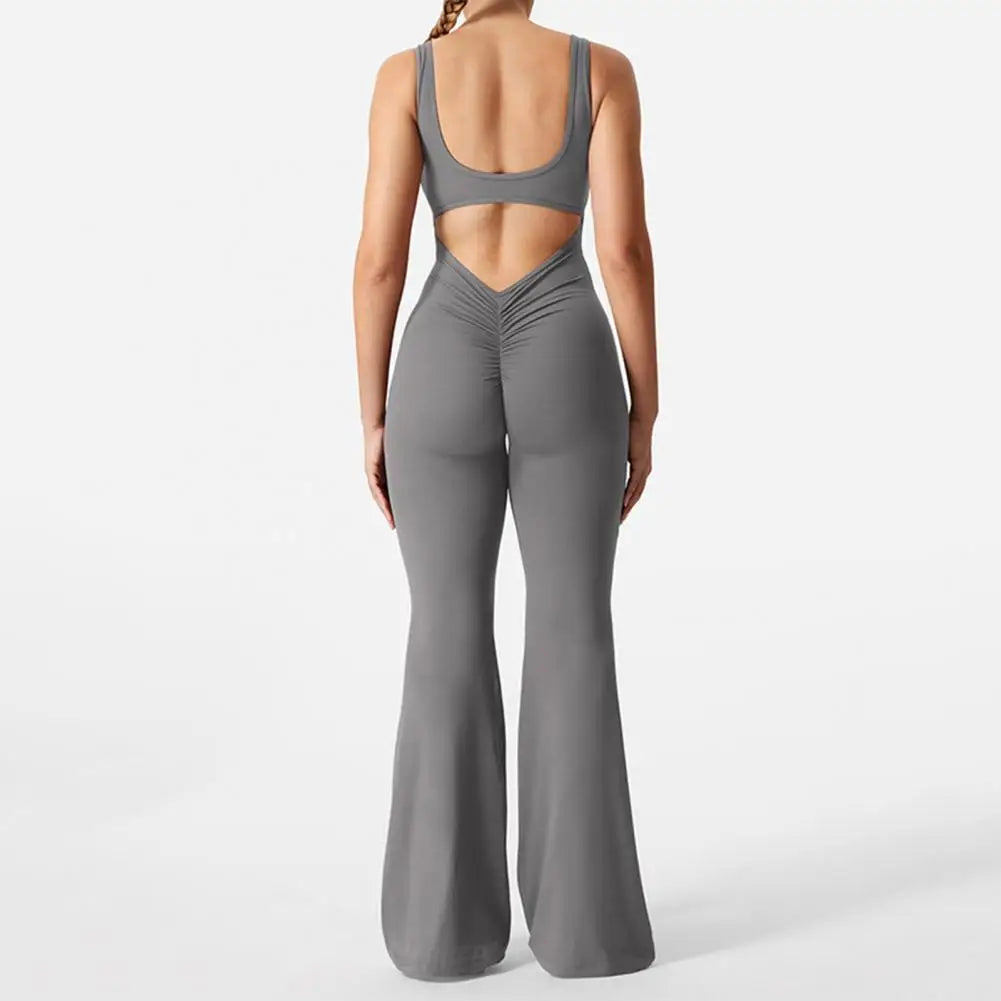 FlowFit Seamless One-Piece Yoga Jumpsuit