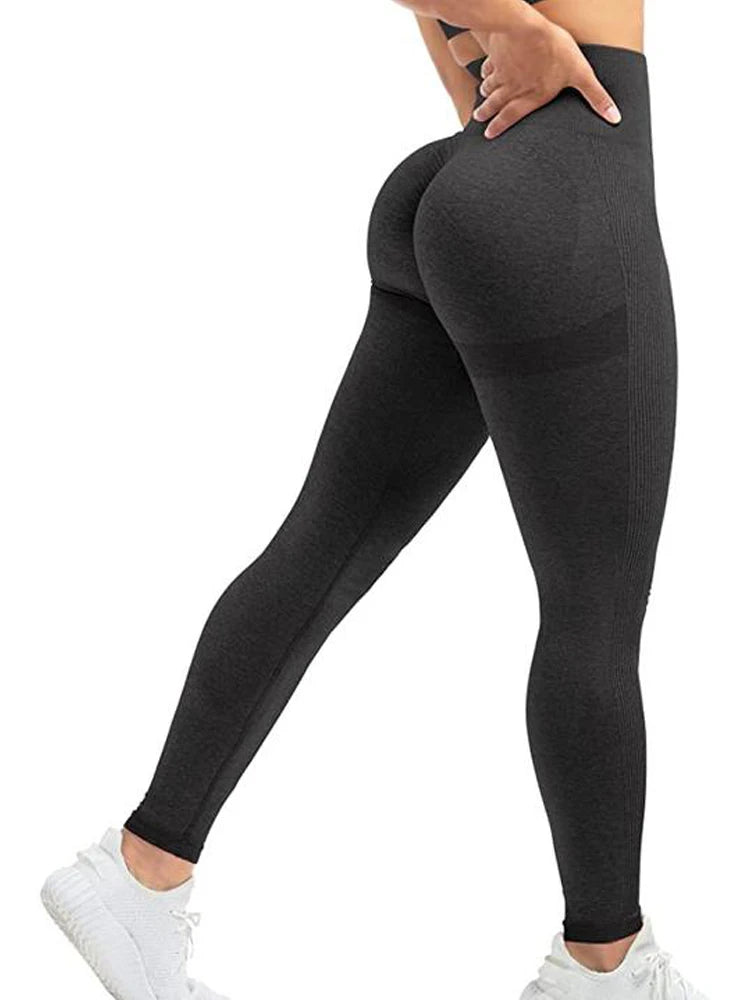 SculptFit Seamless High-Waist Push-Up Leggings  and Shorts