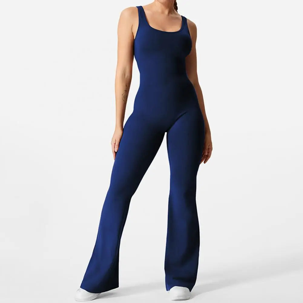 FlowFit Seamless One-Piece Yoga Jumpsuit