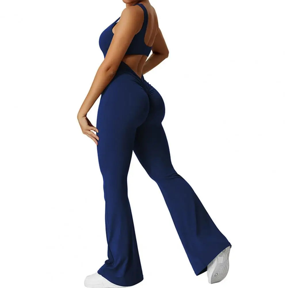 FlowFit Seamless One-Piece Yoga Jumpsuit