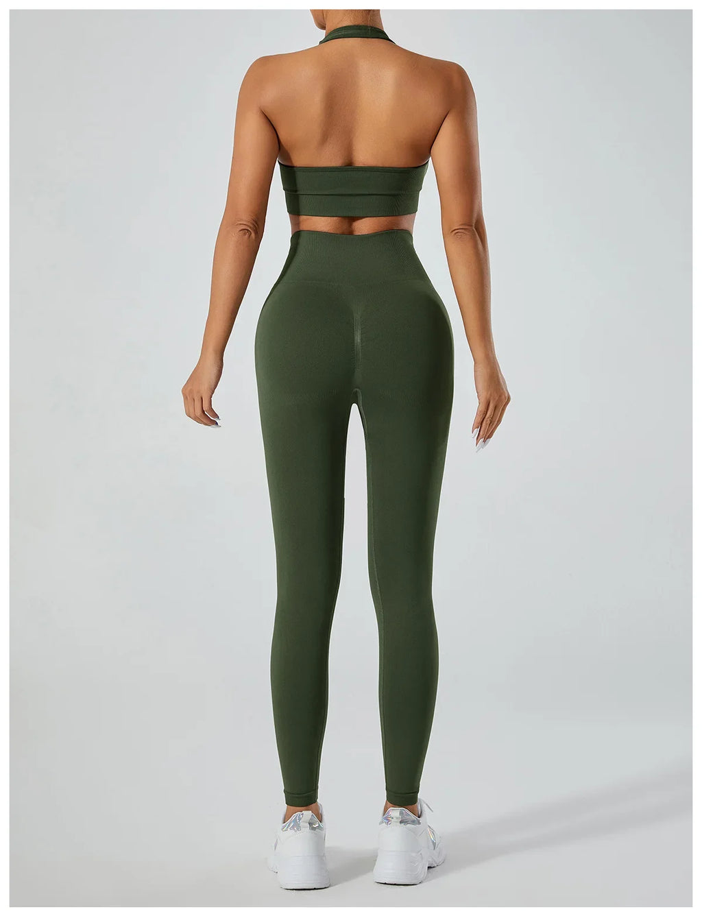 FlexFlow Seamless Yoga Set – Legging and sport Bra