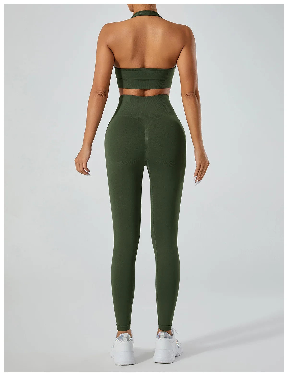 FlexFlow Seamless Yoga Set – Legging and sport Bra