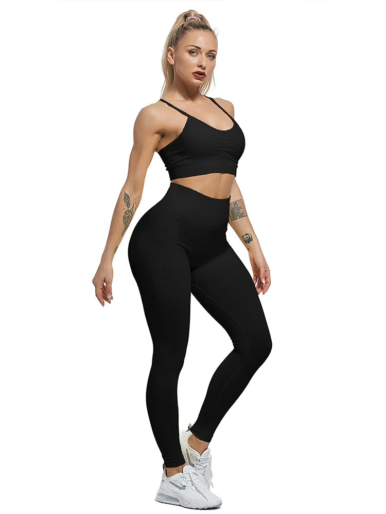 SculptFit Seamless High-Waist Leggings