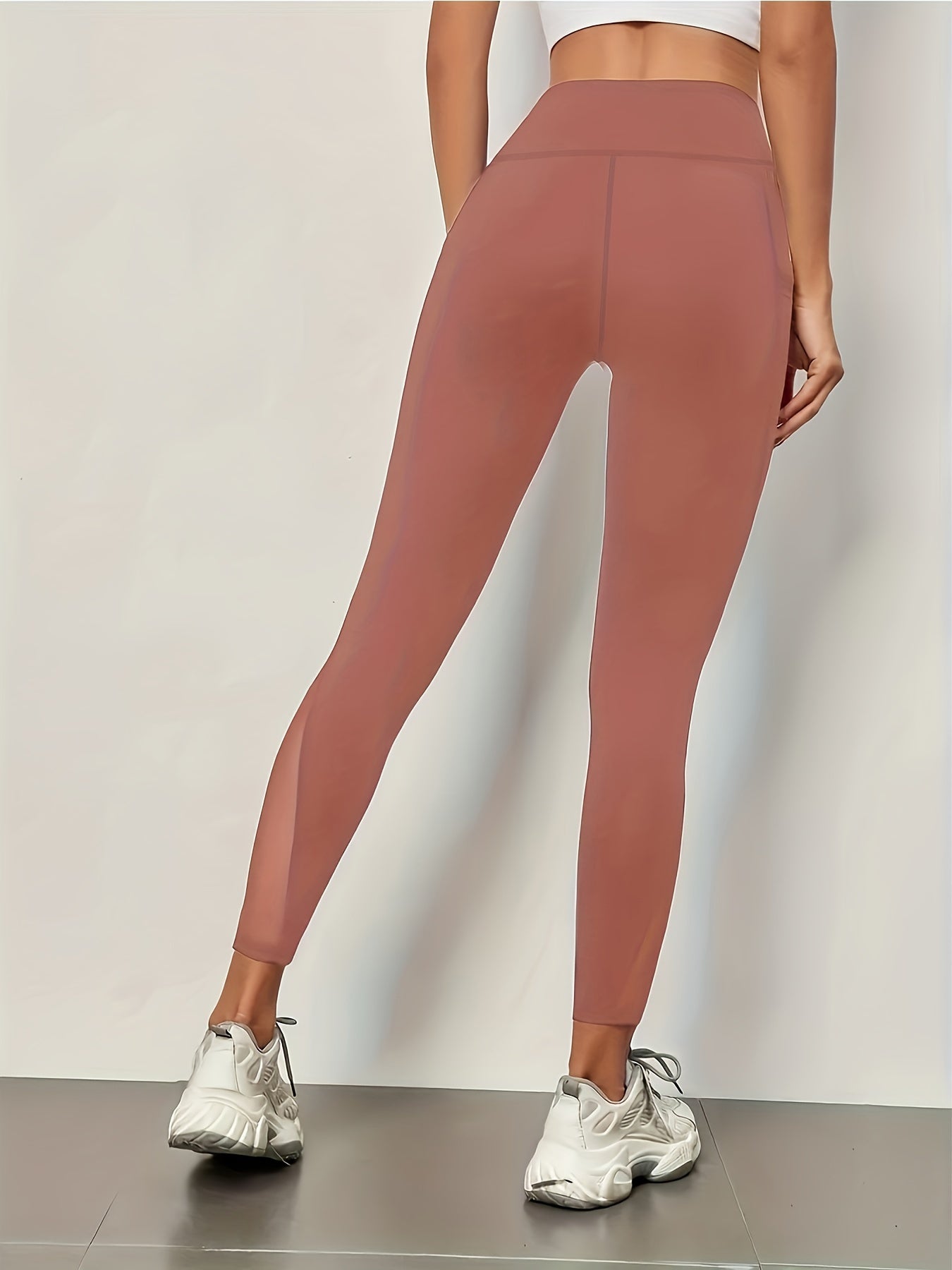 MeshFlex High-Waist Yoga Leggings