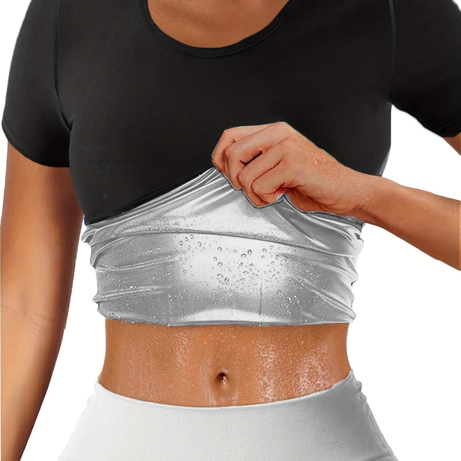 SculptDry Women’s Sweat-Wicking Short Sleeve Sports Shirt