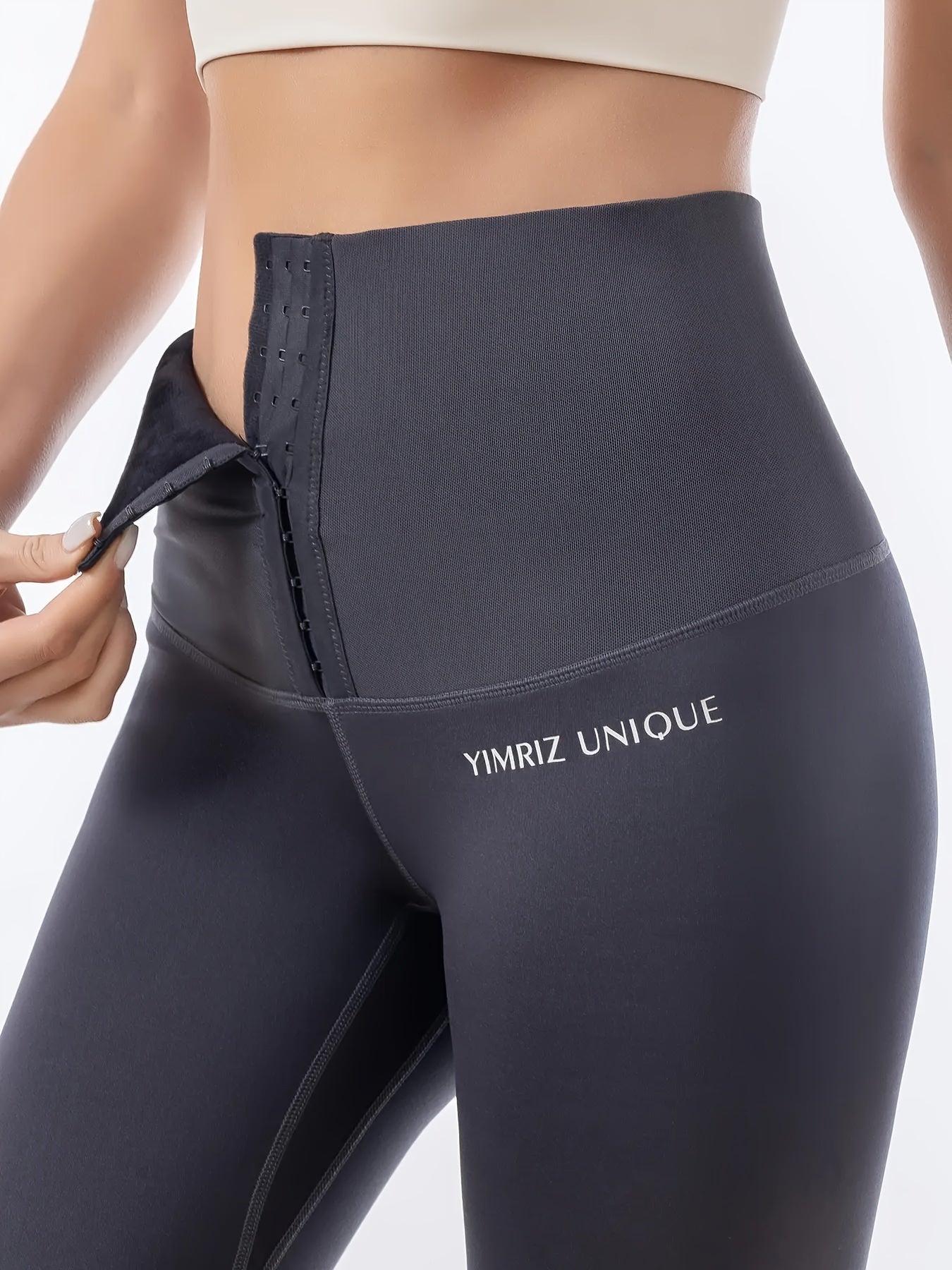HookFit High-Waist Tummy Control Leggings